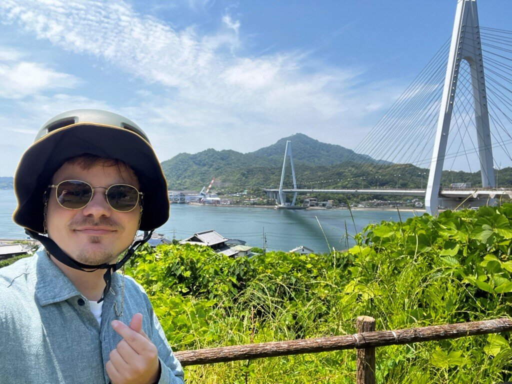 しまなみ海道をサイクリング