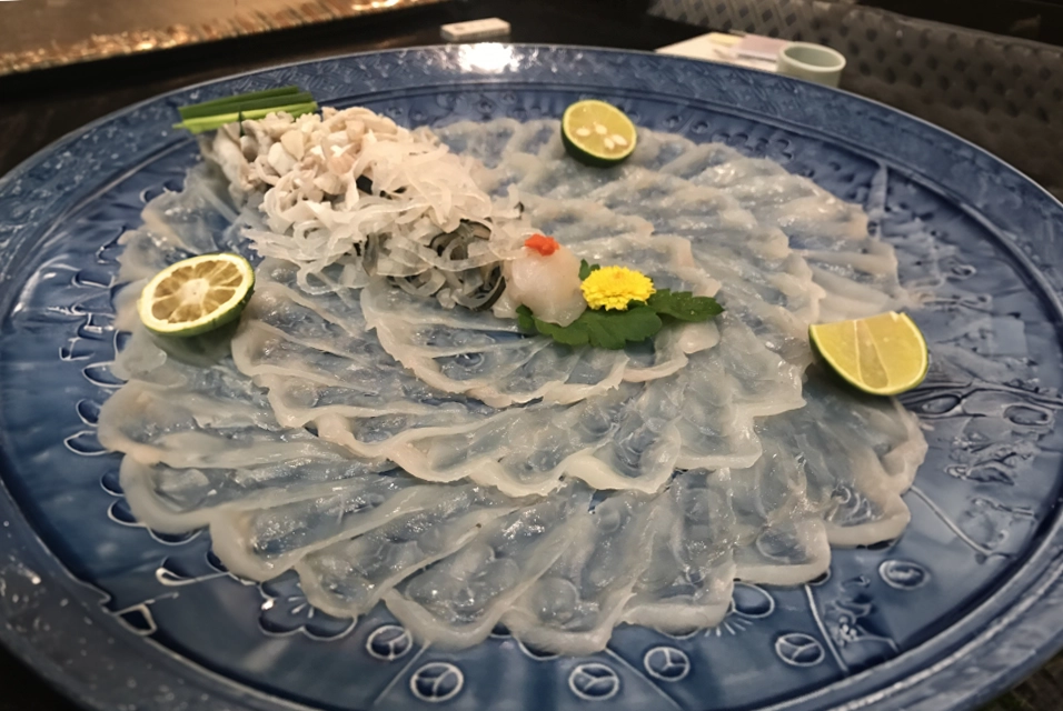 Fugu dishes