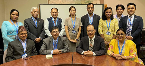 Executive Committee (2023-2025) with H.E. Ambassador of Japan