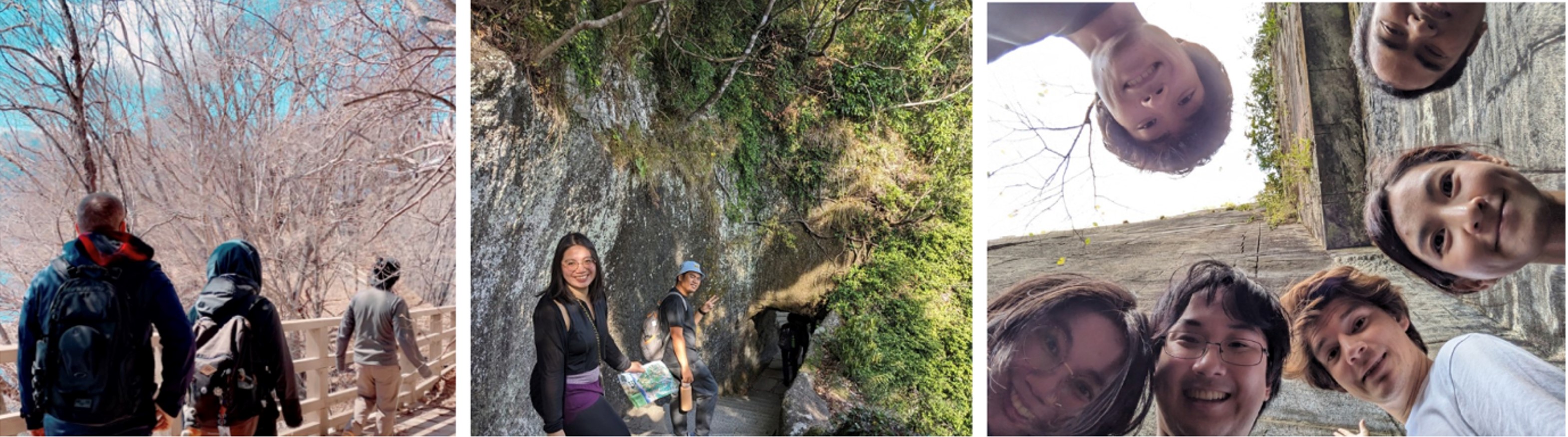 Mendaki gunung bersama teman